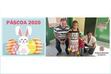 Prefeitura distribui ovos de Páscoa para alunos das escolas municipais; creche e para idosos cadastrados nos projetos sociais